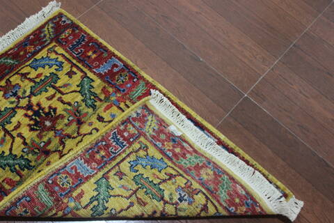 Vintage Multicolor Hand Knotted 20 X 30 Area Rug 902-145400 Image 2
