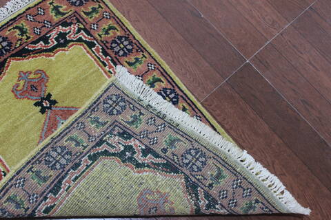 Vintage Multicolor Hand Knotted 20 X 30 Area Rug 902-145403 Image 2