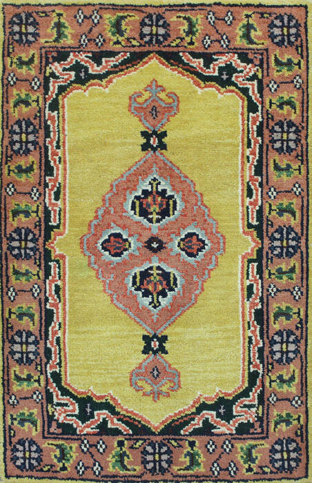 Vintage Multicolor Hand Knotted 20 X 30 Area Rug 902-145403 Image 0