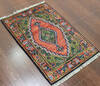 Vintage Multicolor Hand Knotted 20 X 30  Area Rug 902-145404 Thumb 2