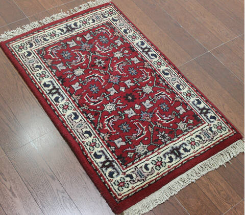Vintage Multicolor Hand Knotted 20 X 30 Area Rug 902-145411 Image 2