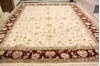 Jaipur White Hand Knotted 122 X 152  Area Rug 905-145424 Thumb 1