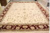 Jaipur White Hand Knotted 122 X 152 Area Rug 905-145424 Thumb 1