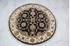 Jaipur Black Round Hand Knotted 41 X 41  Area Rug 905-145426 Thumb 1