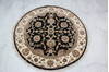 Jaipur Black Round Hand Knotted 41 X 41 Area Rug 905-145426 Thumb 1