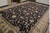 Jaipur Black Hand Knotted 120 X 180 Area Rug 905-145429 Thumb 2