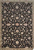 Jaipur Black Hand Knotted 120 X 180  Area Rug 905-145429 Thumb 0