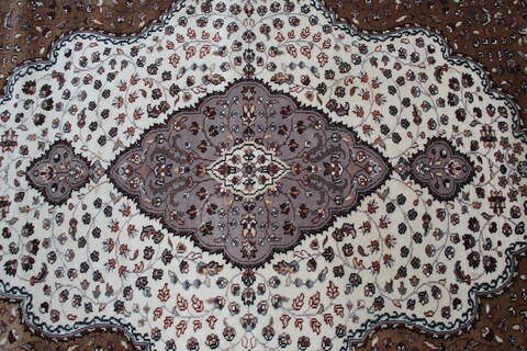 Mahi White Hand Knotted 51 X 71 Area Rug 905-145430 Image 7