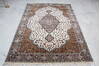 Mahi White Hand Knotted 51 X 71 Area Rug 905-145430 Thumb 1