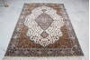 Mahi White Hand Knotted 51 X 71  Area Rug 905-145430 Thumb 1