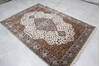 Mahi White Hand Knotted 51 X 71 Area Rug 905-145430 Thumb 2
