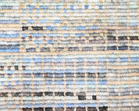 Modern-Contemporary Multicolor Hand Knotted 80 X 100 Area Rug 904-145433 Image 8
