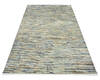 Modern-Contemporary Multicolor Hand Knotted 80 X 100  Area Rug 904-145433 Thumb 1