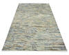 Modern-Contemporary Multicolor Hand Knotted 80 X 100 Area Rug 904-145433 Thumb 1