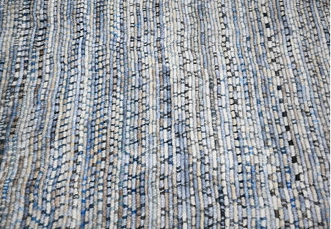 Modern-Contemporary Multicolor Hand Knotted 83 X 102 Area Rug 904-145438 Image 6