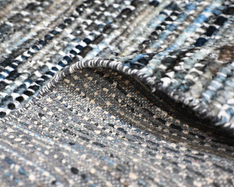Modern-Contemporary Multicolor Hand Knotted 711 X 106 Area Rug 904-145444 Image 6