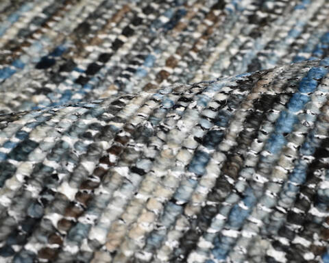 Modern-Contemporary Multicolor Hand Knotted 711 X 106 Area Rug 904-145444 Image 7