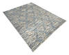 Modern-Contemporary Multicolor Hand Knotted 711 X 101 Area Rug 904-145445 Thumb 1