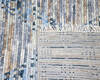 Modern-Contemporary Multicolor Hand Knotted 711 X 101 Area Rug 904-145445 Thumb 3