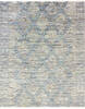 Modern-Contemporary Multicolor Hand Knotted 711 X 101  Area Rug 904-145445 Thumb 0