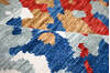 Modern-Contemporary Multicolor Hand Knotted 90 X 119 Area Rug 904-145446 Thumb 8