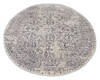 Modern-Contemporary Grey Round Hand Knotted 80 X 80  Area Rug 904-145447 Thumb 1