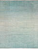 Modern-Contemporary Blue Hand Knotted 79 X 99 Area Rug 904-145452 Thumb 0