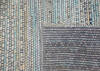 Modern-Contemporary Multicolor Hand Knotted 90 X 1110  Area Rug 904-145453 Thumb 3