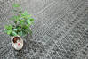 Modern-Contemporary Green Hand Knotted 83 X 107 Area Rug 904-145457 Thumb 8
