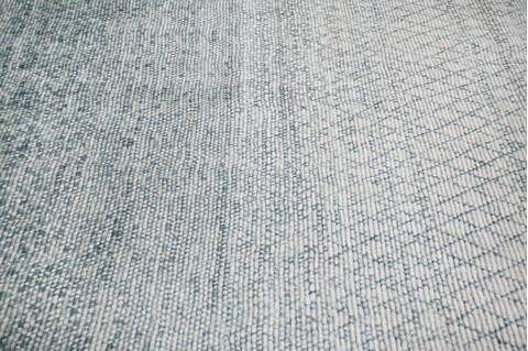 Modern-Contemporary Green Hand Knotted 810 X 122 Area Rug 904-145464 Image 5