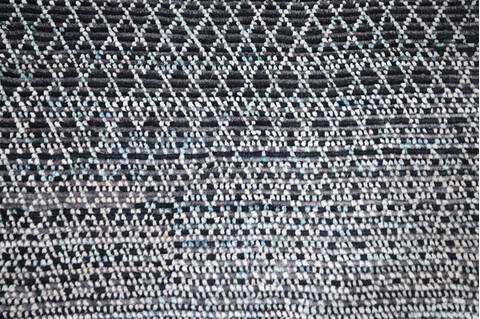 Modern-Contemporary Black Hand Knotted 91 X 1111 Area Rug 904-145465 Image 4