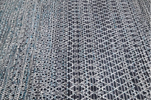 Modern-Contemporary Black Hand Knotted 91 X 1111 Area Rug 904-145465 Image 5