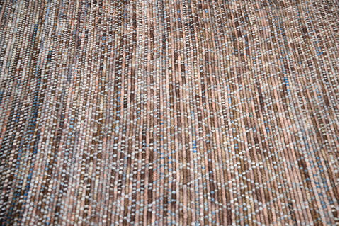 Modern-Contemporary Multicolor Hand Knotted 811 X 122 Area Rug 904-145466 Image 5