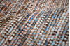 Modern-Contemporary Multicolor Hand Knotted 811 X 122 Area Rug 904-145466 Thumb 7