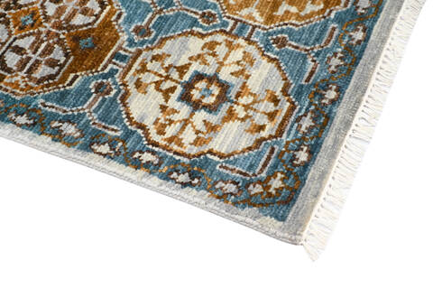Mamluk Multicolor Hand Knotted 80 X 96 Area Rug 904-145472 Image 1