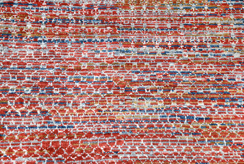 Modern-Contemporary Multicolor Square Hand Knotted 710 X 81 Area Rug 904-145473 Image 4