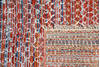 Modern-Contemporary Multicolor Square Hand Knotted 710 X 81 Area Rug 904-145473 Thumb 3