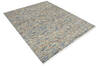 Modern-Contemporary Multicolor Hand Knotted 80 X 95 Area Rug 904-145475 Thumb 1