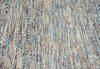 Modern-Contemporary Multicolor Hand Knotted 80 X 95 Area Rug 904-145475 Thumb 5