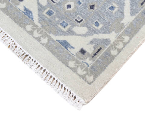 Mamluk Blue Hand Knotted 100 X 140 Area Rug 904-145477 Image 2