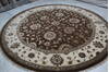 Jaipur Brown Round Hand Knotted 911 X 102 Area Rug 905-145482 Thumb 2