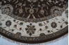 Jaipur Brown Round Hand Knotted 911 X 102 Area Rug 905-145482 Thumb 5