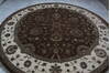 Jaipur Brown Round Hand Knotted 911 X 102  Area Rug 905-145482 Thumb 8