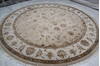 Jaipur Beige Round Hand Knotted 101 X 102 Area Rug 905-145484 Thumb 2