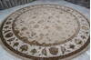 Jaipur Beige Round Hand Knotted 101 X 102  Area Rug 905-145484 Thumb 3