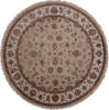 Jaipur Beige Round Hand Knotted 101 X 102 Area Rug 905-145484 Thumb 0