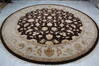 Jaipur Brown Round Hand Knotted 911 X 100 Area Rug 905-145485 Thumb 1