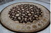 Jaipur Brown Round Hand Knotted 911 X 100 Area Rug 905-145485 Thumb 2