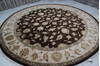 Jaipur Brown Round Hand Knotted 100 X 102 Area Rug 905-145486 Thumb 3