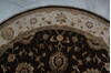 Jaipur Brown Round Hand Knotted 90 X 92 Area Rug 905-145487 Thumb 7